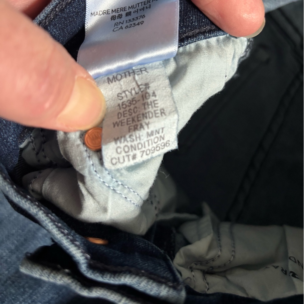 Mother The Weekend Fray Mint Condition jeans - Picture 5 of 9